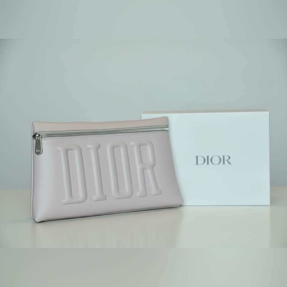 Dior Women's Pink Cosmetic Pouch